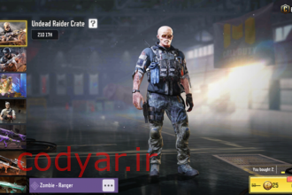 کریت Undead Raider در بازی کالاف دیوتی موبایل منتشر شد