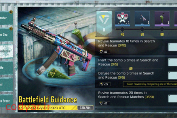 ترجمه ایونت Battlefield Guidance در کالاف دیوتی موبایل